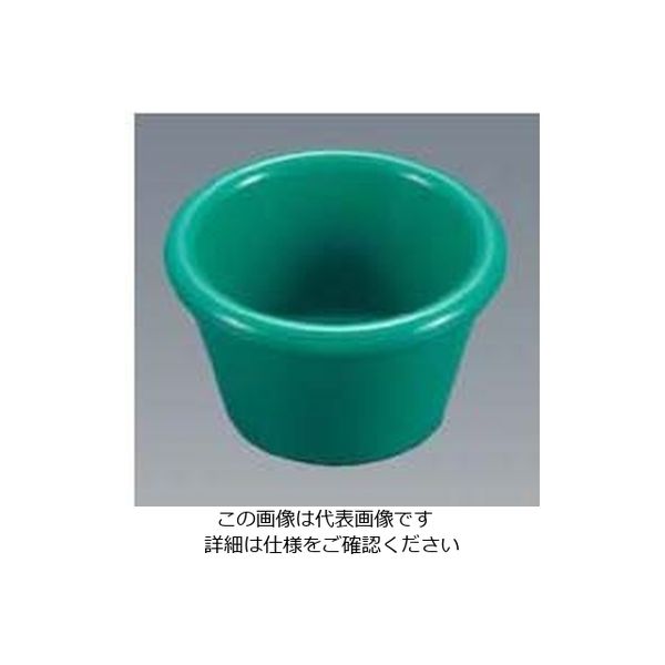 江部松商事 ジェスナーラメキン プレーン(メラミン)0393 グリーン 3oz 63-7157-92 1個（直送品）