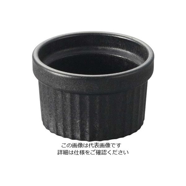 江部松商事 超耐熱スフレ ブラック 1201821 63-7158-17 1個（直送品）