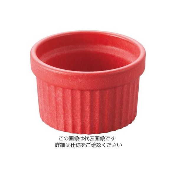 江部松商事 超耐熱スフレ レッド 1201822 63-7158-18 1個（直送品）