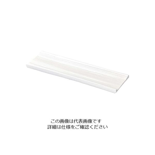 アズワン 枯木プレート 細長角 ホワイトアクア 1202365 63-7159-30 1個（直送品）