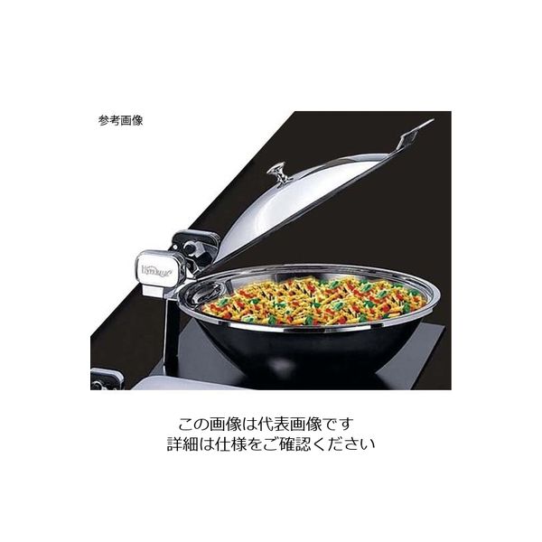 江部松商事 ハイパーラックス 中華電磁サーバー ステンレス蓋タイプ(ノーマルヒンジ)641 63-7160-32 1個（直送品）