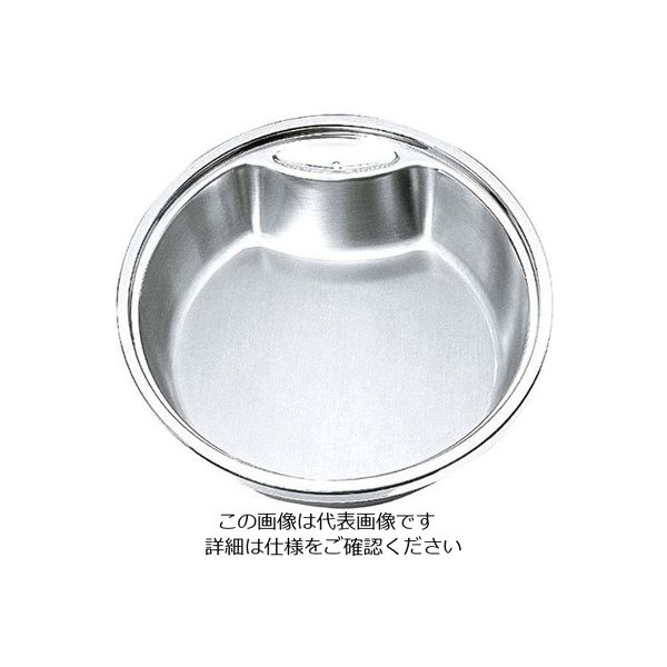江部松商事 丸型・中華電磁サーバー専用ステンレスフードパン 40cm用 65ー644 63-7160-48 1個（直送品）