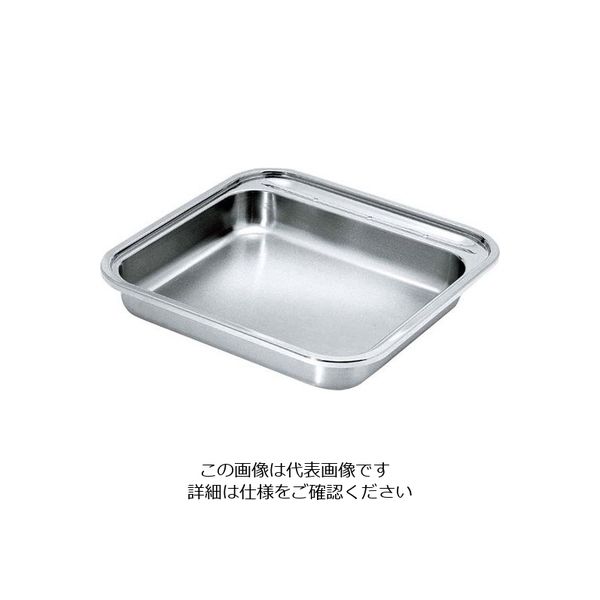 江部松商事 角型電磁サーバー専用ステンレスフードパン 55cm用 65ー649 63-7160-55 1個（直送品）