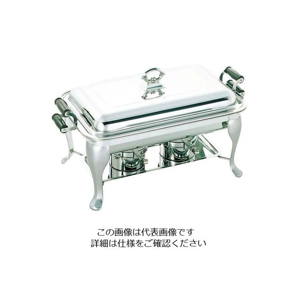 江部松商事 SW 18ー8 木柄 角チューフィングディッシュ シングル用中鍋 20インチ 63-7162-30 1個（直送品）