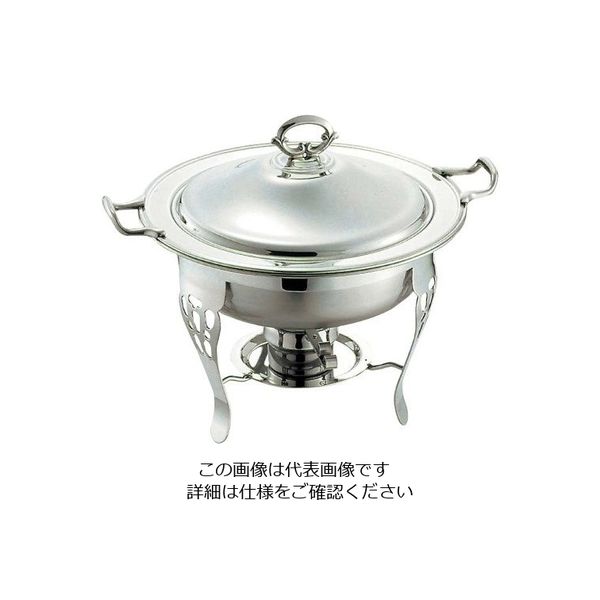 江部松商事 SW 18ー8 共柄 丸チューフィングディッシュ用外鍋10インチ 63-7162-44 1個（直送品）