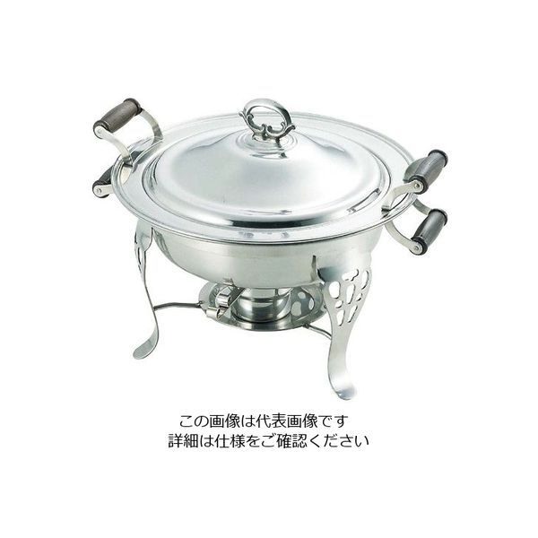 江部松商事 SW 18ー8 木柄 丸チューフィングディッシュ用外鍋14インチ 63-7162-62 1個（直送品）