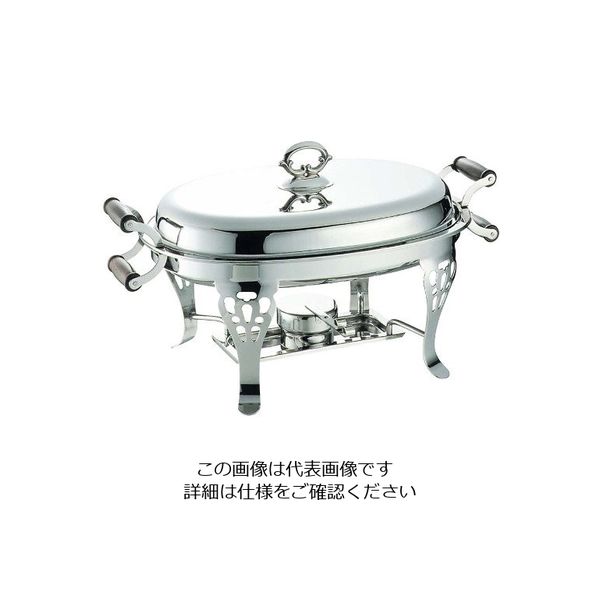 江部松商事 SW 18ー8 木柄 小判チューフィングディッシュ用中鍋 16吋 63-7162-63 1個（直送品）