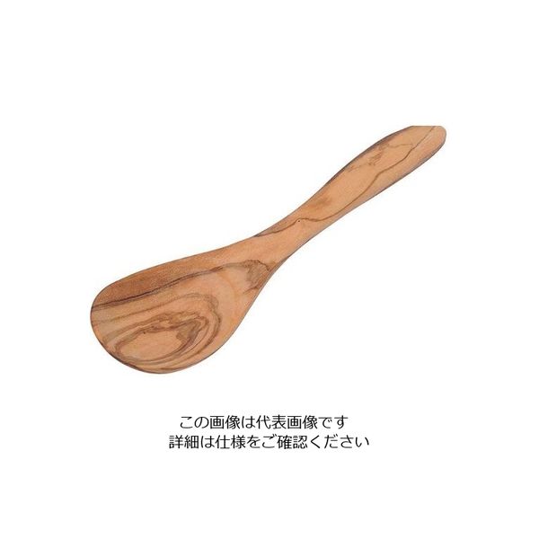 リビングカマトク ドリス・オリーブ ワイドスプーン 63-7165-43 1個（直送品）