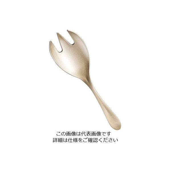 江部松商事 耐熱ビッグフォーク シャンパンゴールド 1500436 63-7165-51 1個（直送品）