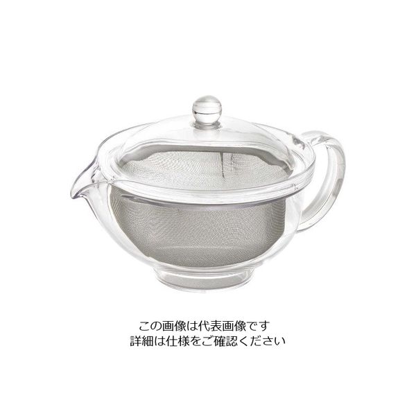 曙産業 クリアティーポット 280mL ステンレスメッシュ TWー3721 63-7171-09 1個（直送品）