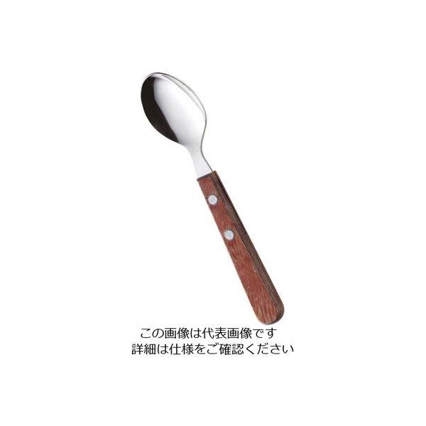 高桑金属 強化木カトラリー ティースプーン 508532 63-7180-99 1個（直送品）