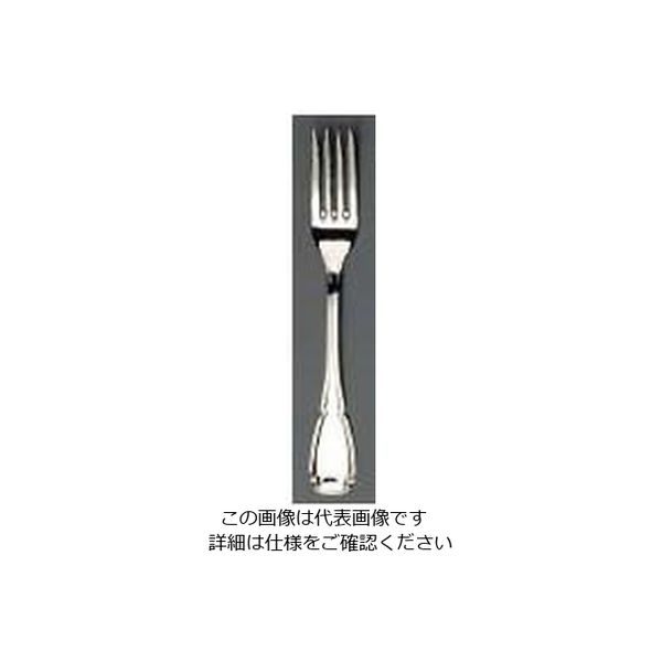 江部松商事 EBM 18ー8 ステファニー(銀メッキ付)デザートフォーク 63-7178-11 1個（直送品）
