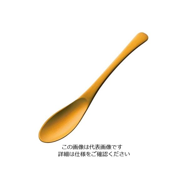 アズワン アルミ デザートスプーン アルマイト ゴールド加工（1個箱） 1個 63-7181-03（直送品）
