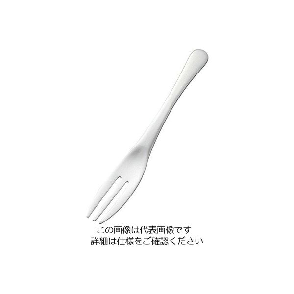 アズワン アルミ ケーキフォーク アルマイト シルバー加工(1個箱) 63-7181-20 1個（直送品）