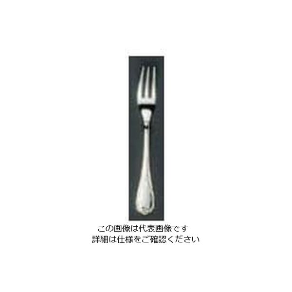江部松商事 EBM 18ー8 ブローニュ(銀メッキ付)ヒメフォーク 63-7177-28 1個（直送品）
