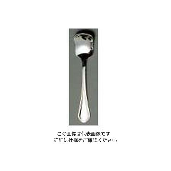 江部松商事 EBM 18ー8 シェルブール(銀メッキ付)アイスクリームスプーン 63-7177-78 1個（直送品）
