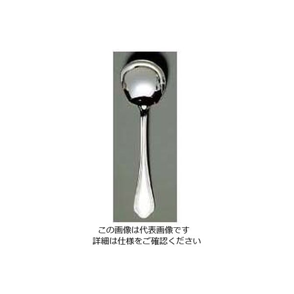 江部松商事 EBM 18ー8 シェルブール(銀メッキ付)サービススプーン 63-7177-91 1個（直送品）