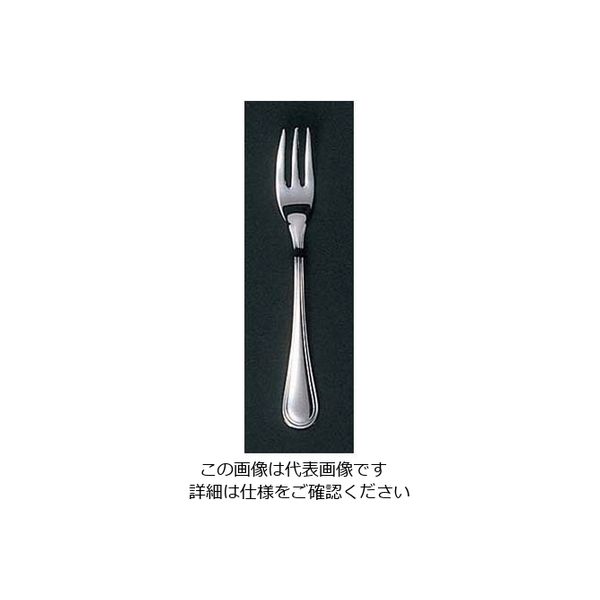 江部松商事 EBM 18ー8 セシリア(銀メッキ付)ヒメフォーク 63-7178-63 1個（直送品）