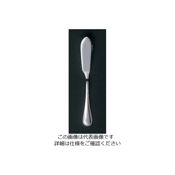 江部松商事 EBM 18ー8 セシリア(銀メッキ付)バターナイフ 63-7178-64 1個（直送品）