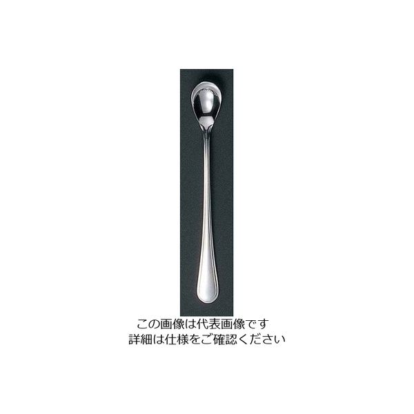 江部松商事 EBM 18ー8 セシリア(銀メッキ付)ソーダスプーン 63-7178-74 1個（直送品）