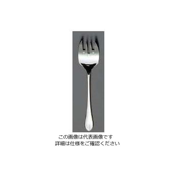 江部松商事 EBM 18ー8 リモージュ(銀メッキ付)サービスフォーク 63-7179-31 1個（直送品）