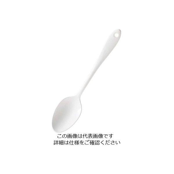ワダコーポレーション ホーローカトラリー ナポリ(ホワイト)ティースプーン 63-7180-30 1個（直送品）