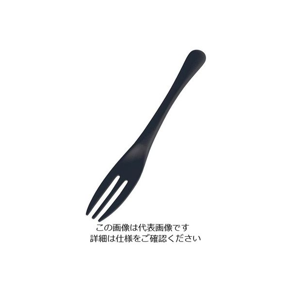 アズワン アルミ ケーキフォーク アルマイト ブラック加工（1個箱） 1個 63-7181-22（直送品）
