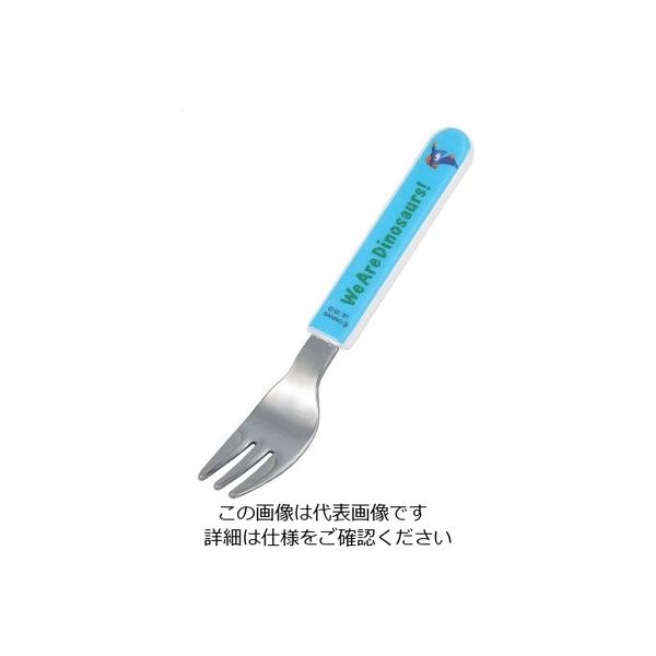江部松商事 メラミン 子供食器 ダイナソワーズ フォーク MCーF1D 63-7181-62 1個（直送品）