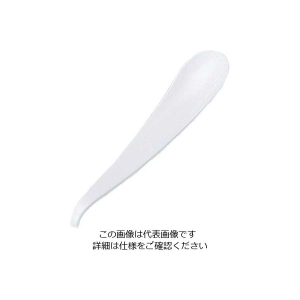 若泉漆器 しずくスプーン 白 63-7181-96 1個（直送品）