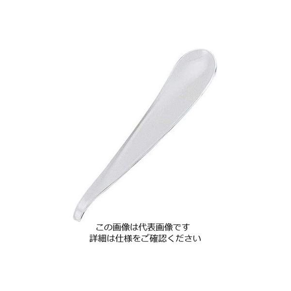 若泉漆器 しずくデザートスプーン クリア 63-7182-02 1個（直送品）