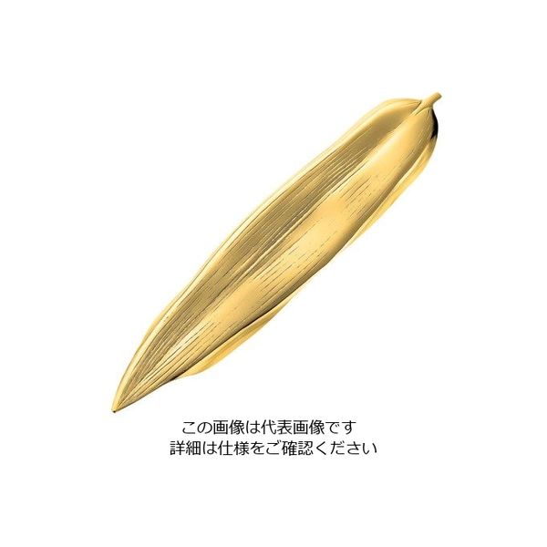 江部松商事 18ー8 笹 カトラリーレスト ゴールド 63-7182-95 1個（直送品）