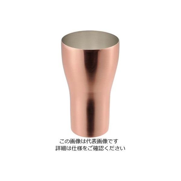 霜龍器物 SRーI 純銅 タンブラー 440mL 63-7184-52 1個（直送品）