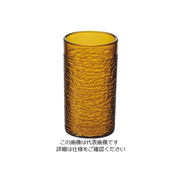 江部松商事 キャンブロ ぺブルド アイスタンブラー PI5 アンバー 63-7185-31 1個（直送品）