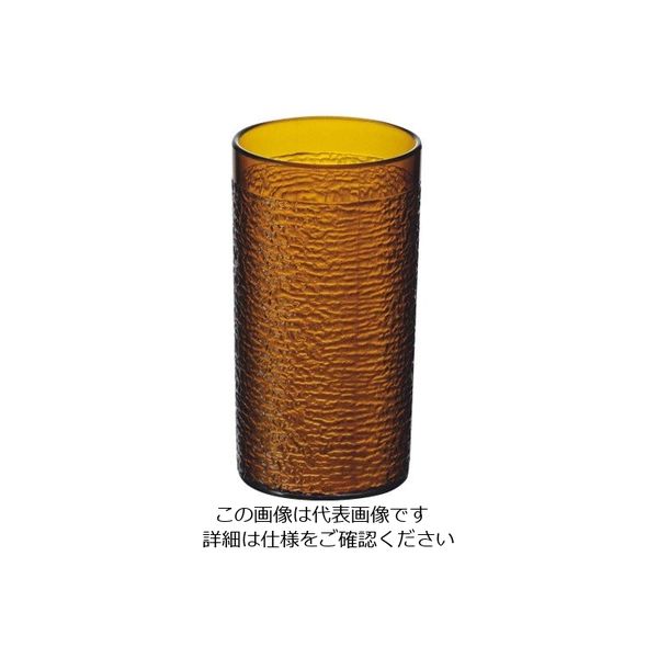 江部松商事 キャンブロ ぺブルド アイスタンブラー PI16 アンバー 63-7185-33 1個（直送品）