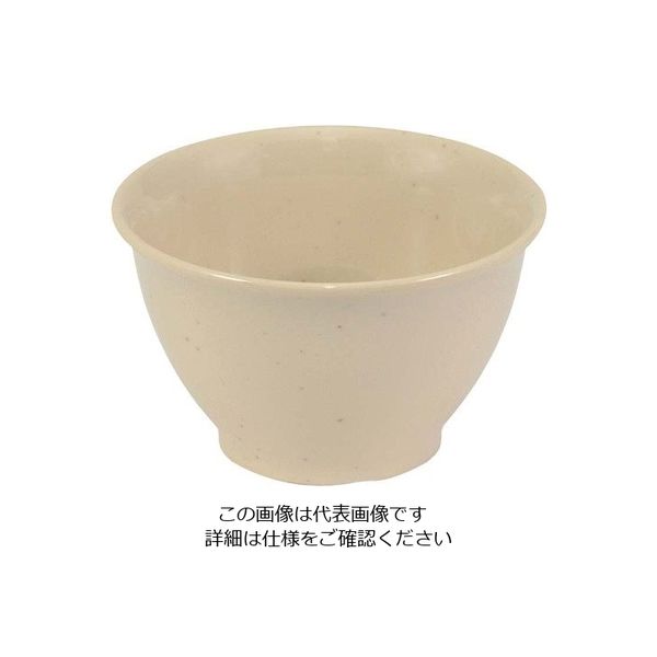 江部松商事 メラミン カラー湯呑 ケナフベージュ SFー61ーS5 63-7185-93 1個（直送品）