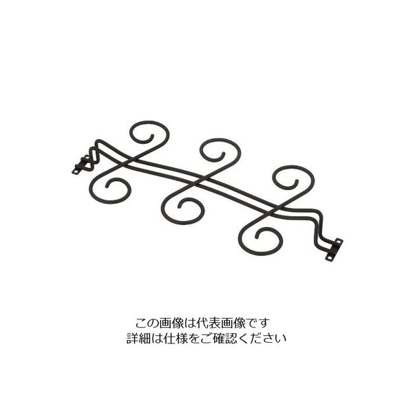 三宝産業 UK 18ー8 ツイスターグラスハンガー B(黒艶消仕上) 63-7186-35 1個（直送品）