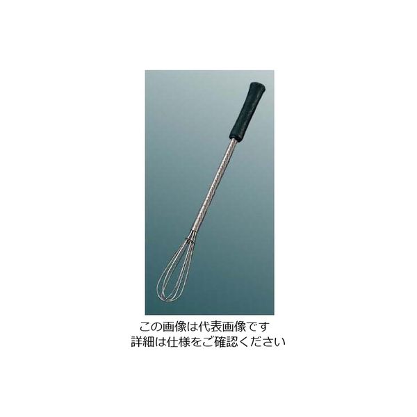 江部松商事 ステン 木柄 ミニ泡立 大 全長200 63-7187-39 1個（直送品）