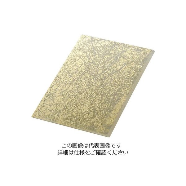 アズワン ライクガラス レクタングルプレート 金箔 1202339 1個 63-7191-03（直送品）