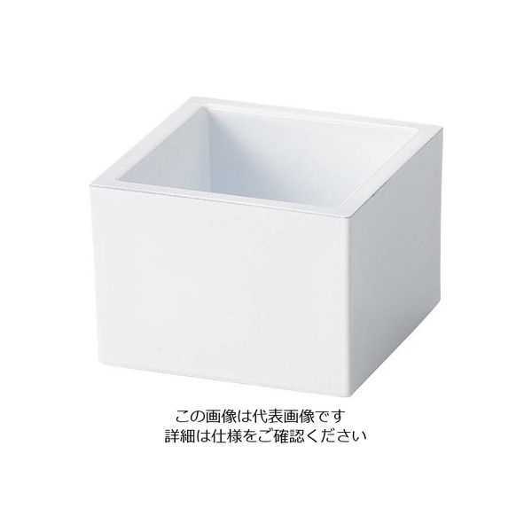 江部松商事 新一合マス 白 1201884 63-7191-28 1個（直送品）