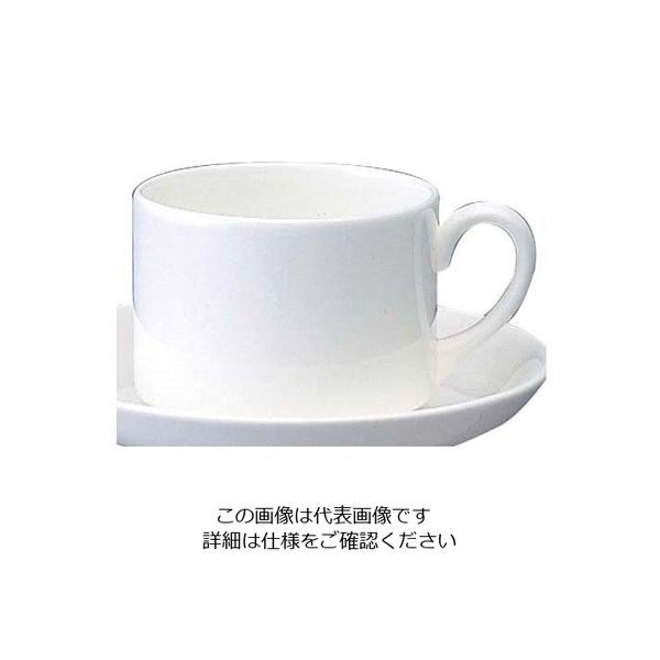 アズワン W・W ホワイトコノート コーヒーカップ スタッキング 53610001073 63-7192-50 1個（直送品）