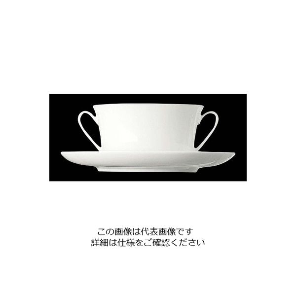 ローゼンタール ジェイド ブイヨンソーサー 18cm 61040ー14851 63-7192-68 1個（直送品）