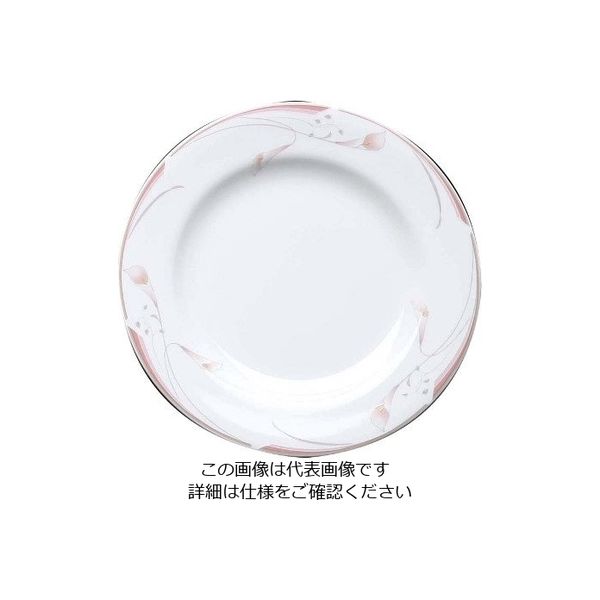 江部松商事 フラワーピンク 16cm プレート OFM01ー203 63-7193-10 1個（直送品）