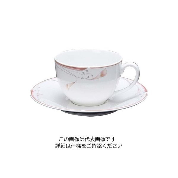 江部松商事 フラワーピンク 兼用ソーサー OFM01ー205 63-7193-17 1個（直送品）