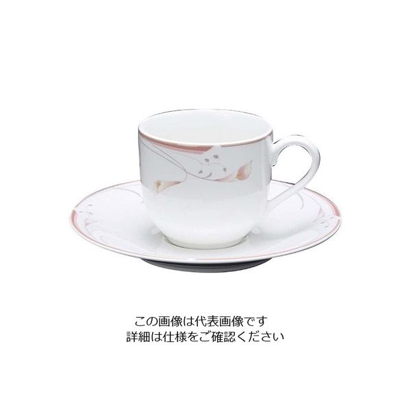 江部松商事 フラワーピンク コーヒーカップ OFM01ー305 63-7193-18 1個（直送品）