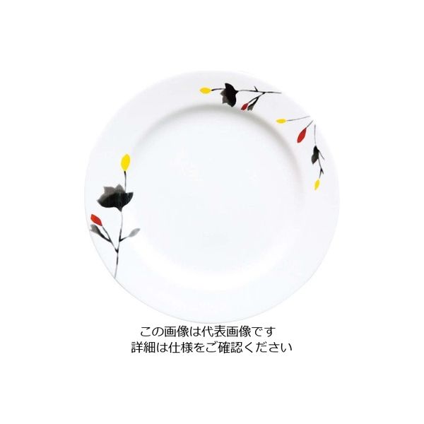 アズワン 凜彩 23cm プレート OFM10-209 1個 63-7193-52（直送品）