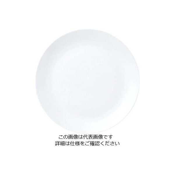 江部松商事 おぎそチャイナ ディナー皿 28cm 3279 ホワイト 63-7193-85 1個（直送品）
