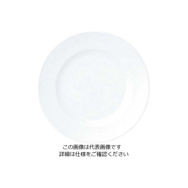 江部松商事（EBEMATSU） おぎそチャイナ パン皿 16cm 3207 ホワイト 1個 63-7193-84（直送品）