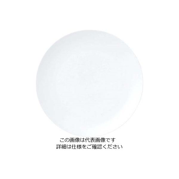 江部松商事 おぎそチャイナ ディナー皿 26cm 3280 ホワイト 63-7193-86 1個（直送品）