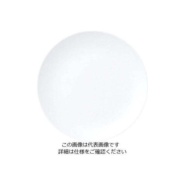 江部松商事 おぎそチャイナ ミート皿 19cm 3283 ホワイト 63-7193-89 1個（直送品）