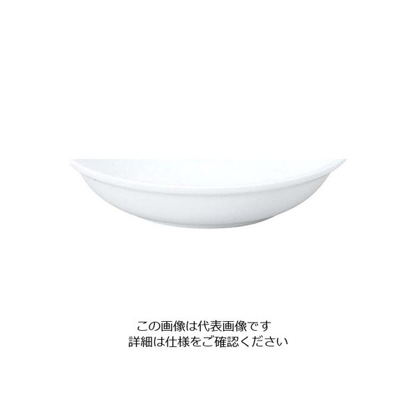 江部松商事 おぎそチャイナ ベリー皿 14cm 5218 ホワイト 63-7193-96 1個（直送品）